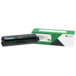 Toner d’origine Lexmark 431 Cyan – Cartouches imprimantes CS/CX331 (20N50C0) – Image 2