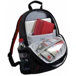 Sacoche Port designs 110265 SAC A DOS NOIR/ROUGE