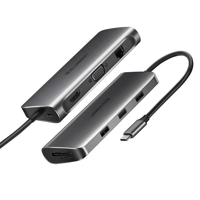 Docking Station Ugreen 80133 Station D’accueil Adaptateur Multiport 10-EN-1 TYPE-C – Image 1