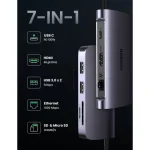 Docking Station Ugreen 50852 Adaptateur 7en1 USB-C 1 – Image 2