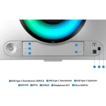 Écran Gaming Samsung OLED 49″ incurvé 240Hz 32:9 Borderless – Moniteur ultra-large (LS49DG934SUXEN) – Image 5