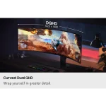 Écran PC Samsung 49″ Série 9 incurvé DQHD 144Hz Smart (LS49FG910EUXEN) – Image 7
