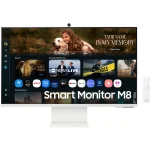 Écran Samsung Smart 4K 32″ Design LifeStyle avec USB-C et caméra (LS32FM801UUXEN)