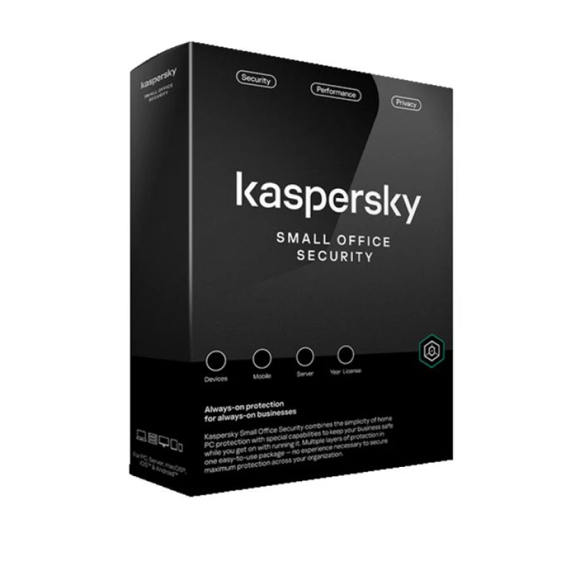 Kaspersky Small Office Security 5 Postes / 1 Serveur (KL45418BEFS-23MAG) – Image 1