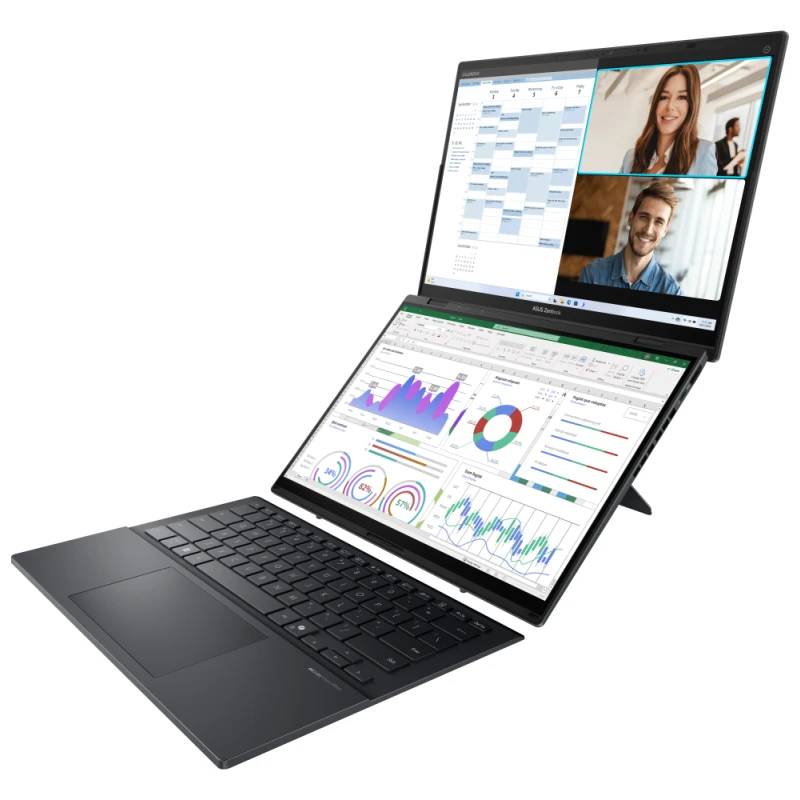 Ordinateur portable Asus Zenbook Duo UX8406C OLED TOUCH U9 14″ (90NB14X1-M003B0) – Image 1