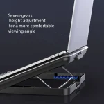 Rivacase RIVA_5555SILVER RIVA 5555 SILVER SUPPORT VENTILO POUR PC 15.6′-14′ – Image 4