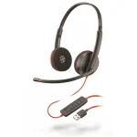 Casque Plantronics 209745-201 CASQUES NoirWIRE C3220 USB-A