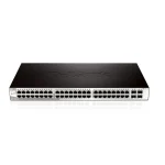D-link DGS-1210-52 Commutateur Reseau Gere L2 Gigabit Ethernet (10/100/1000) 1U Noir