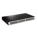 D-link DGS-1210-52 Commutateur Reseau Gere L2 Gigabit Ethernet (10/100/1000) 1U Noir – Image 2