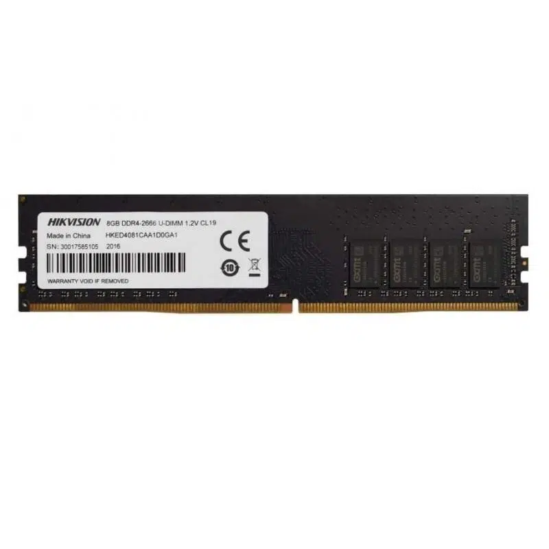 12532-barrette-memoire-hikvision-dimm-8g-ddr4-2666-mhz-HKED4081CAA1D0GA1-linksolutions-ma RAM Hikvision HKED4081CAA1D0GA1 Barrette Memoire DIMM 8G DDR4 2666 MHz – Image 1