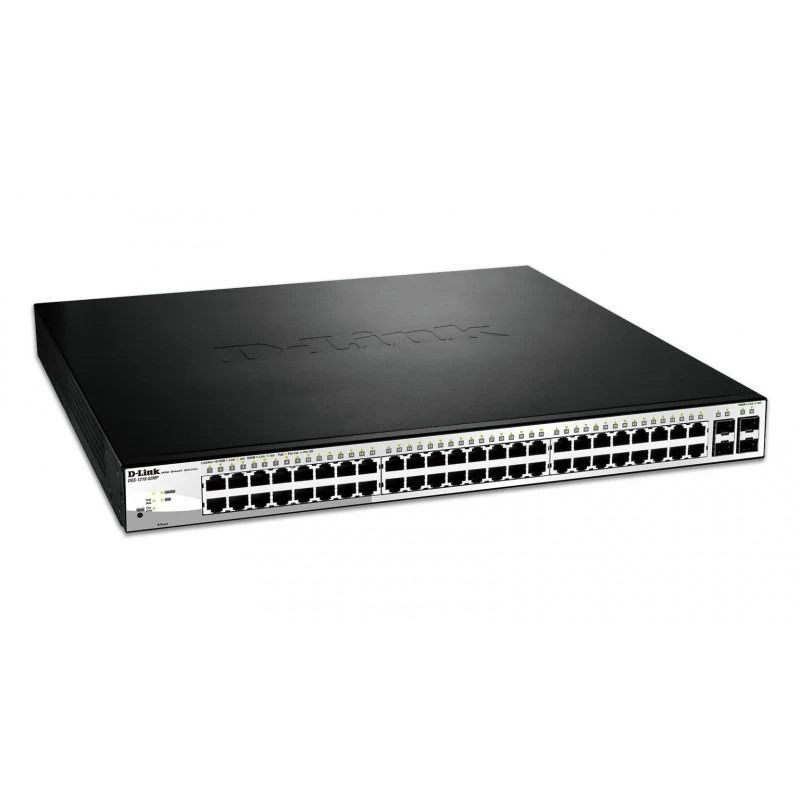 12861-d-link-dgs-1210-52mp-commutateur-reseau-gere-l2-gigabit-ethernet-10-100-1000-connexion-ethernet-supportant-l-alimentation-via-DGS-1210-52MP-linksolutions-ma.webp D-link DGS-1210-52MP Commutateur Reseau – Image 1