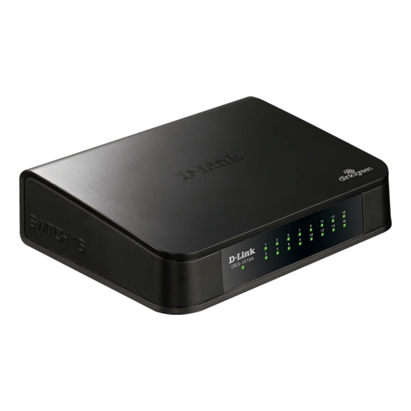 14545-switch-dlink-16-ports-10100mbps-unmanaged-DES-1016AE-linksolutions-ma D-link DES-1016A/E Switch DLINK 16-Ports 10/100Mbps Unmanaged – Image 1