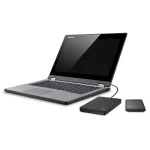 Externe HDD Seagate STDR1000200 Backup Plus Disque Portable Slim 1TB Noir – Image 3