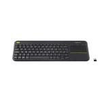 Logitech 920-007129 Wireless Touch Keyboard K400 Plus Clavier RF Sans Fil AZERTY Francais Noir