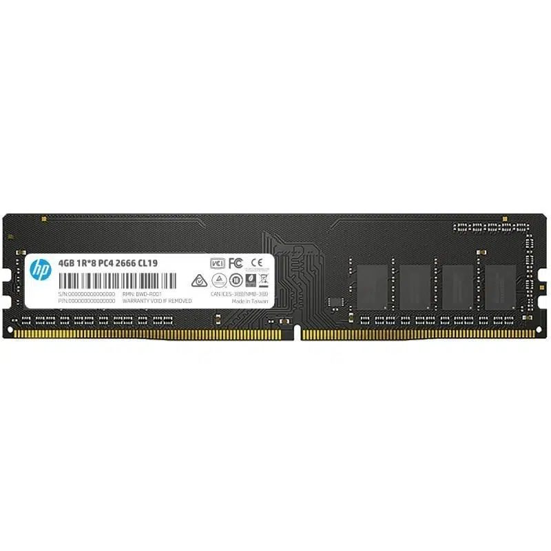 15003-hp-v2-module-de-memoire-4-go-ddr4-2666-mhz-7EH54AA-linksolutions-ma RAM Hp 7EH54AA V2 Module De Memoire 4 Go DDR4 2666 MHz – Image 1