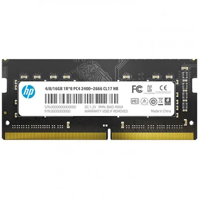 15009-hp-s1-module-de-memoire-4-go-ddr4-2666-mhz-7EH97AA-linksolutions-ma RAM Hp 7EH97AA S1 Module De Memoire 4 Go DDR4 2666 MHz – Image 1