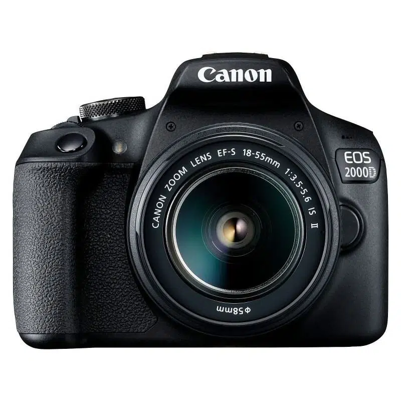 15695-canon-eos-2000d-18-55-is-eu26-2728C003AA-linksolutions-ma.webp Appareil Photo Canon 2728C003AA EOS 2000D 18-55 IS EU26. – Image 1