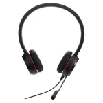 Casque Jabra 4999-823-309 Evolve 20SE MS Stereo Avec Fil Arceau Bureau/Centre D’appels USB Type-A Bluetooth Noir