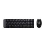 Logitech 920-008318 Wireless Combo MK220 Clavier Souris Incluse USB Francais Noir – Image 3