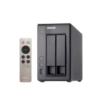 Serveur Qnap TS-251+-2G TS-251+ NAS Tour Ethernet/LAN Gris J1900