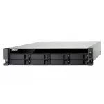 Serveur Qnap TS-853BU-RP-4G TS-853BU-RP NAS Rack (2 U) Ethernet/LAN Noir J3455