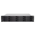 Serveur Qnap TVS-1272XU-RP-I3-4G TVS-1272XU-RP NAS Rack (2 U) Ethernet/LAN Noir I3-8100