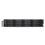 Serveur Qnap TVS-1272XU-RP-I3-4G TVS-1272XU-RP NAS Rack (2 U) Ethernet/LAN Noir I3-8100 – Image 2