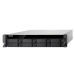 Serveur Qnap TS-863XU-RP-4G TS-863XU-RP NAS Rack (2 U) Ethernet/LAN Noir GX-420MC – Image 3