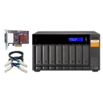 Serveur Qnap TL-D800S Boîtier De Disques De Stockage NAS De 8 BAIES