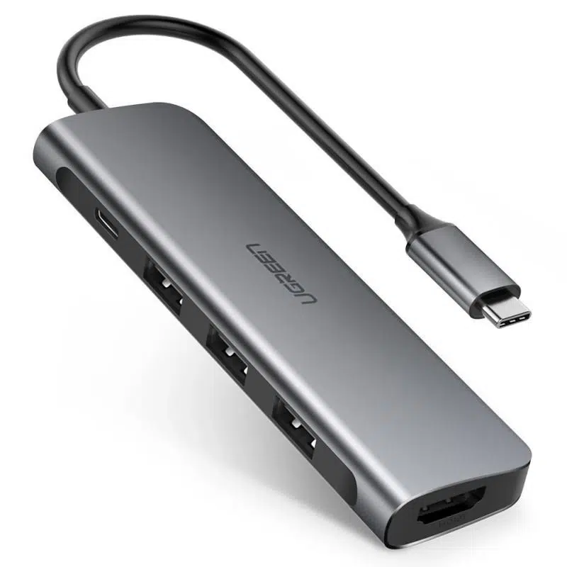 18630-ugreen-50209-station-d-accueil-usb-32-gen-1-31-gen-1-type-c-noir-gris-50209-linksolutions-ma Docking Station Ugreen 50209 Mini Station D Accueil USB-C 5 En 1 – Image 1