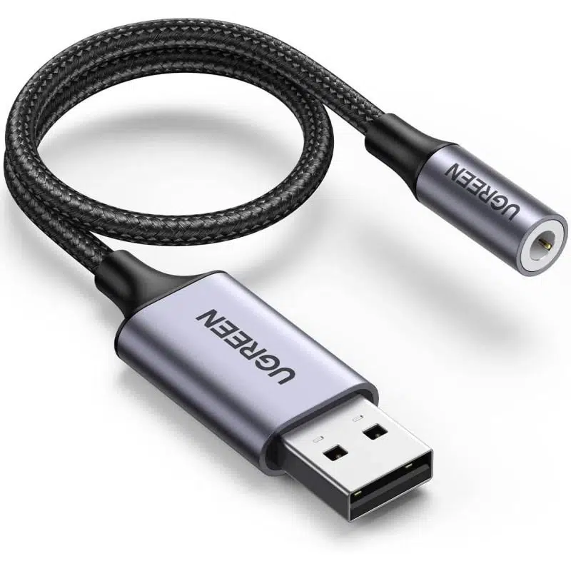 18689-cable-usb-a-vers-port-audio-jack-35-mm-30757-ugreen-30757-linksolutions-ma Câble Ugreen 30757 Cable USB-A Vers Port Audio Jack 3.5 Mm – Image 1