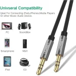 Câble Ugreen 10735 Cableaudio Jack 3.5mm Male Vers 3.5mm Male Cable2M – Image 4