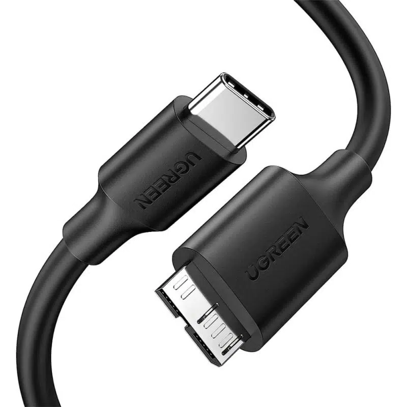 18737-cable-micro-usb-30-vers-usb-c-20103-ugreen-20103-linksolutions-ma Câble Ugreen 20103 CableMicro USB 3.0 Vers USB-C – Image 1