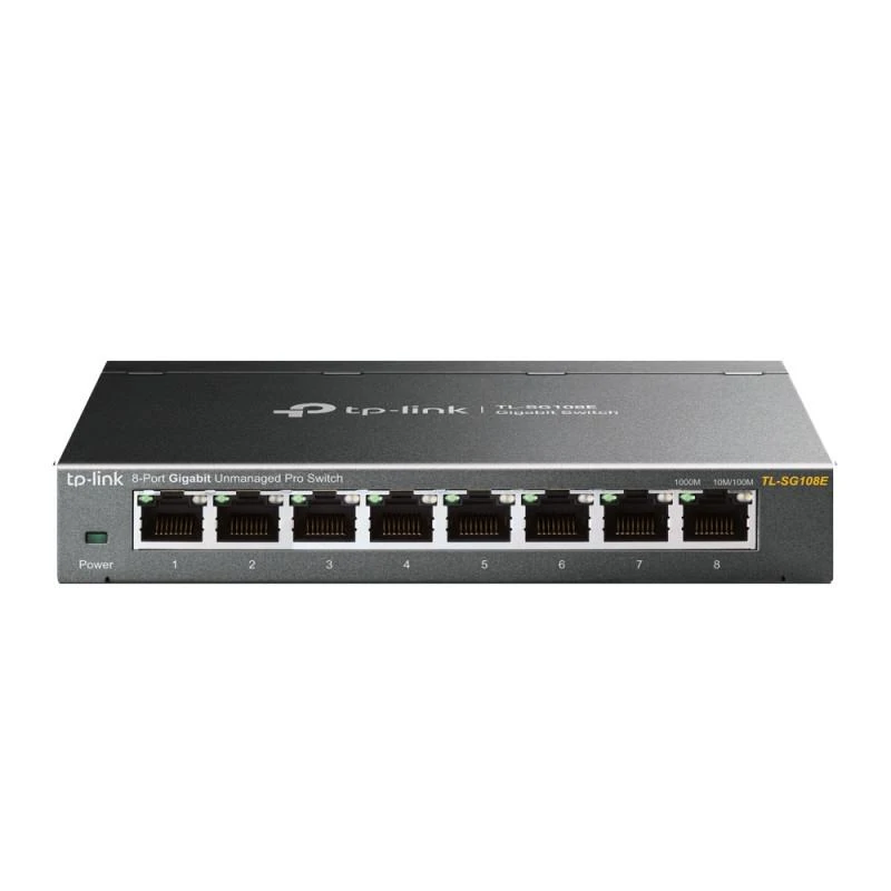 18886-tp-link-tl-sg108e-commutateur-reseau-gere-l2-gigabit-ethernet-10-100-1000-noir-TL-SG108E-linksolutions-ma.webp Tp-link TL-SG108E Smart Switch Tplink 8 Ports Gigabit – Image 1