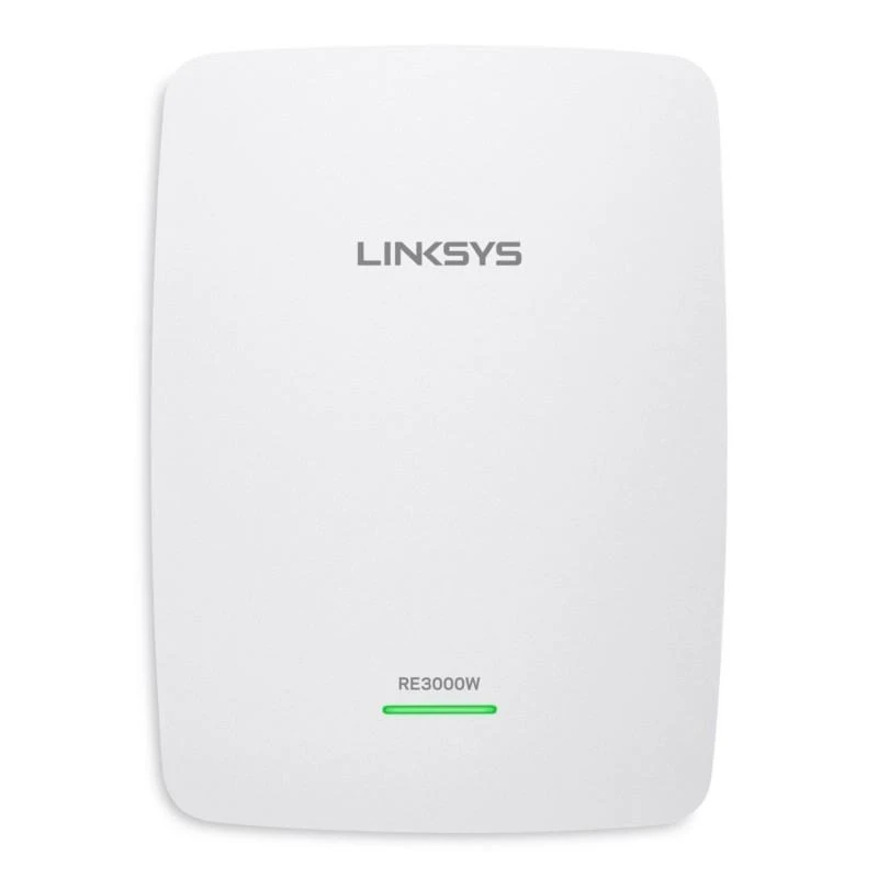 726-linksys-amplificateur-de-portee-wifi-n300-re3000w-ek-RE3000W-EK-linksolutions-ma Point d’accès Linksys RE3000W-EK Amplificateur De Portee WiFi N300 – Image 1