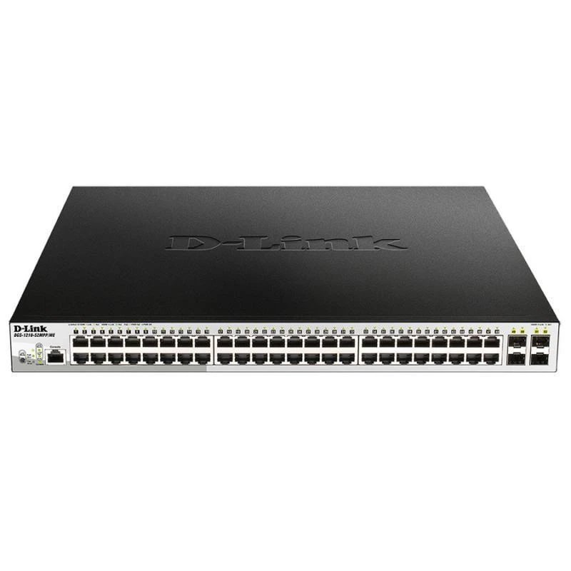8158-d-link-web-smart-switch-48-port-10-100-1000baset-poe-4-gigabit-sfp-ports-740w-poe-budget-dgs-1210-52mpp-DGS-1210-52MPP-linksolutions-ma D-link DGS-1210-52MPP Web Smart Switch 48-Port – Image 1