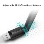 Adaptateur Tp-link USB WiFi bi-bande AC 600 Mbps à gain élevé (ARCHER T2U PLUS) – Image 5