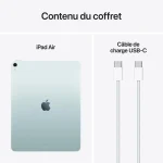 Apple iPad Air 13″ M3 Wi-Fi 256 Go Bleu (MCNP4QA/A) – Image 2