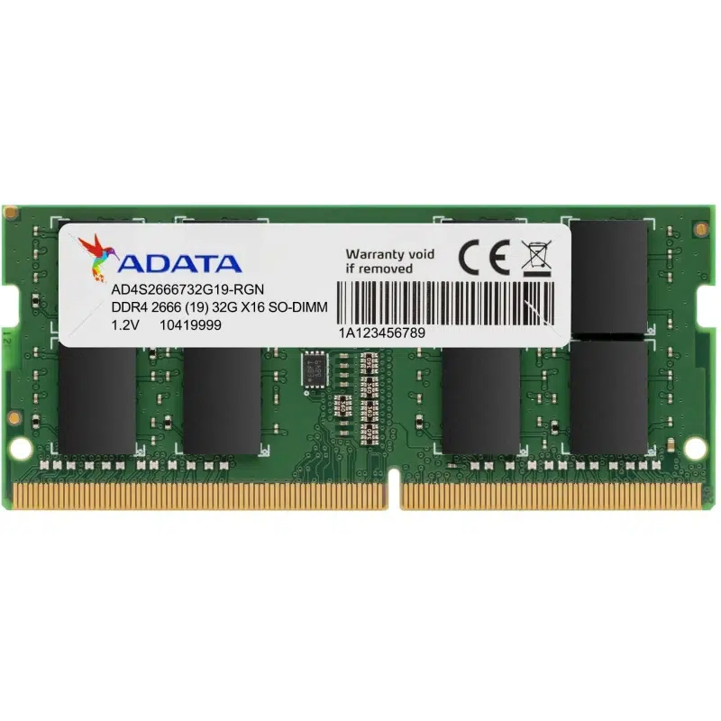 barrette-m-moire-adata-ddr4-2666-sodimm-4gb-ad4s2666w4g19-s-AD4S2666W4G19-S-linksolutions-ma-1 Barrette mémoire Adata DDR4-2666 SODIMM 4GB (AD4S2666W4G19-S) – Image 1