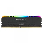 Barrette mémoire Crucial RGB 8GB DDR4 3600 MHz (BALISTIX8G3600M-RGB)