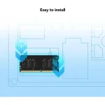 Barrette mémoire Lexar 8GB DDR4 SO-DIMM CL22 (LD4AS008G-B3200GSST) – Image 6