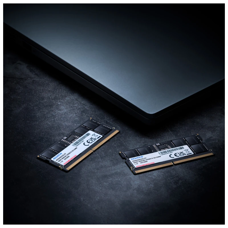 Barrette mémoire Adata SO-DIMM 16GB DDR5-5600MHz Pour PC Portable (AD5S560016G-S) – Image 2