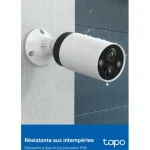 Caméra de sécurité Tp-link WiFi Tapo C420S1 sur batterie + Hub de connexion (TAPOC420S1) – Image 2