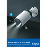 Caméra de sécurité Tp-link WiFi Tapo C420S1 sur batterie + Hub de connexion (TAPOC420S1) – Image 3