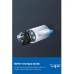 Caméra de sécurité Tp-link WiFi Tapo C420S1 sur batterie + Hub de connexion (TAPOC420S1) – Image 4