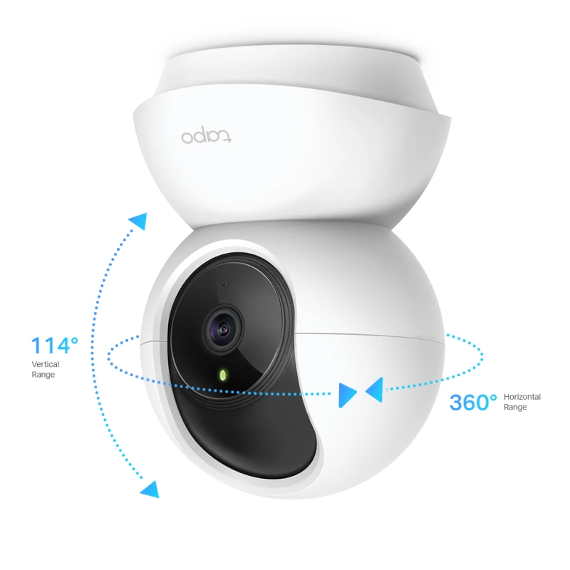 Caméra de surveillance Tp-link WiFi panoramique et inclinable Indoor (TAPOC200) – Image 2