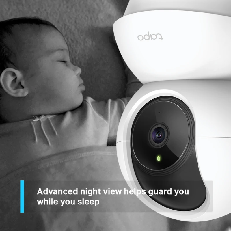Caméra de surveillance Tp-link WiFi panoramique et inclinable Indoor (TAPOC200) – Image 4