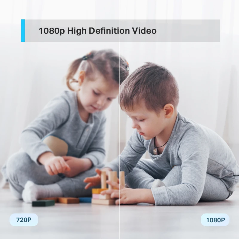 Caméra de surveillance Tp-link WiFi panoramique et inclinable Indoor (TAPOC200) – Image 5