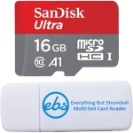 Carte memoire Sandisk SDSQUAR-016G-GN6MN Ultra Micro SDHC 16GB – Image 2