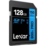 Carte mémoire SD LEXAR 800X Pro 128GB UHS-I 150MB/s (LSD0800P128G-BNNNG) – Image 2